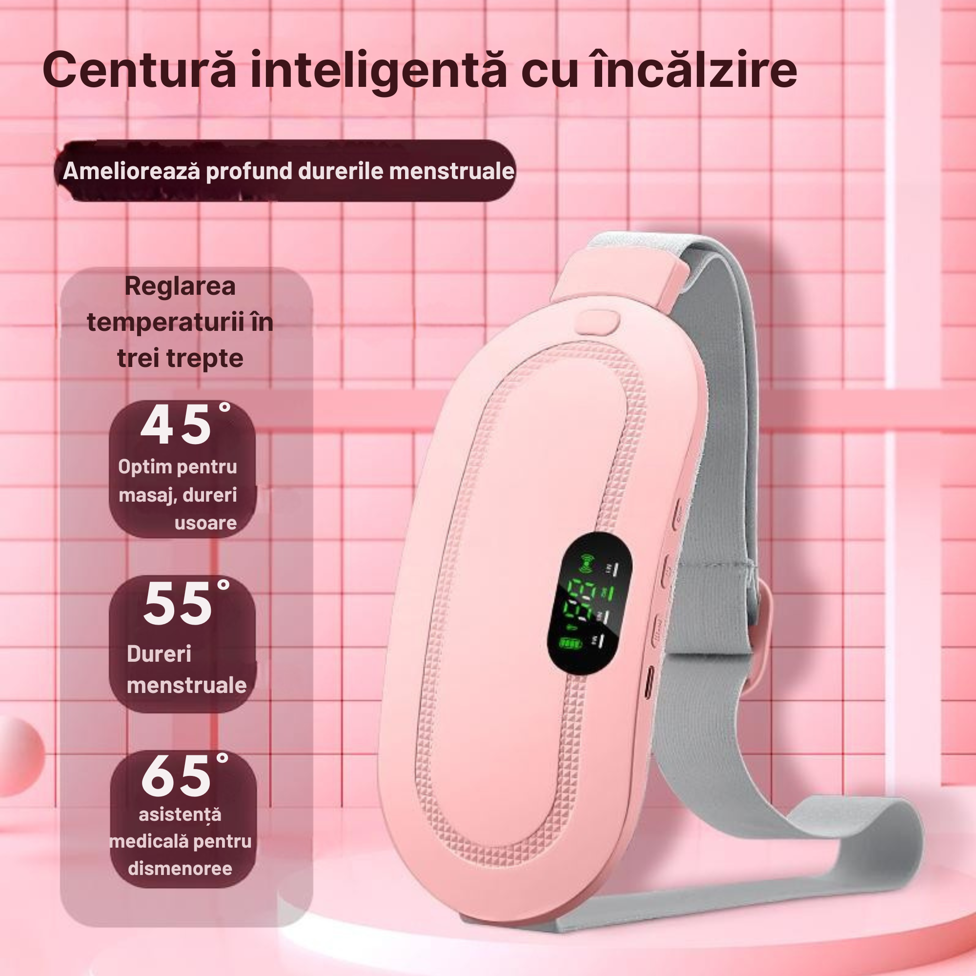 Centura Termică pentru Dureri Menstruale