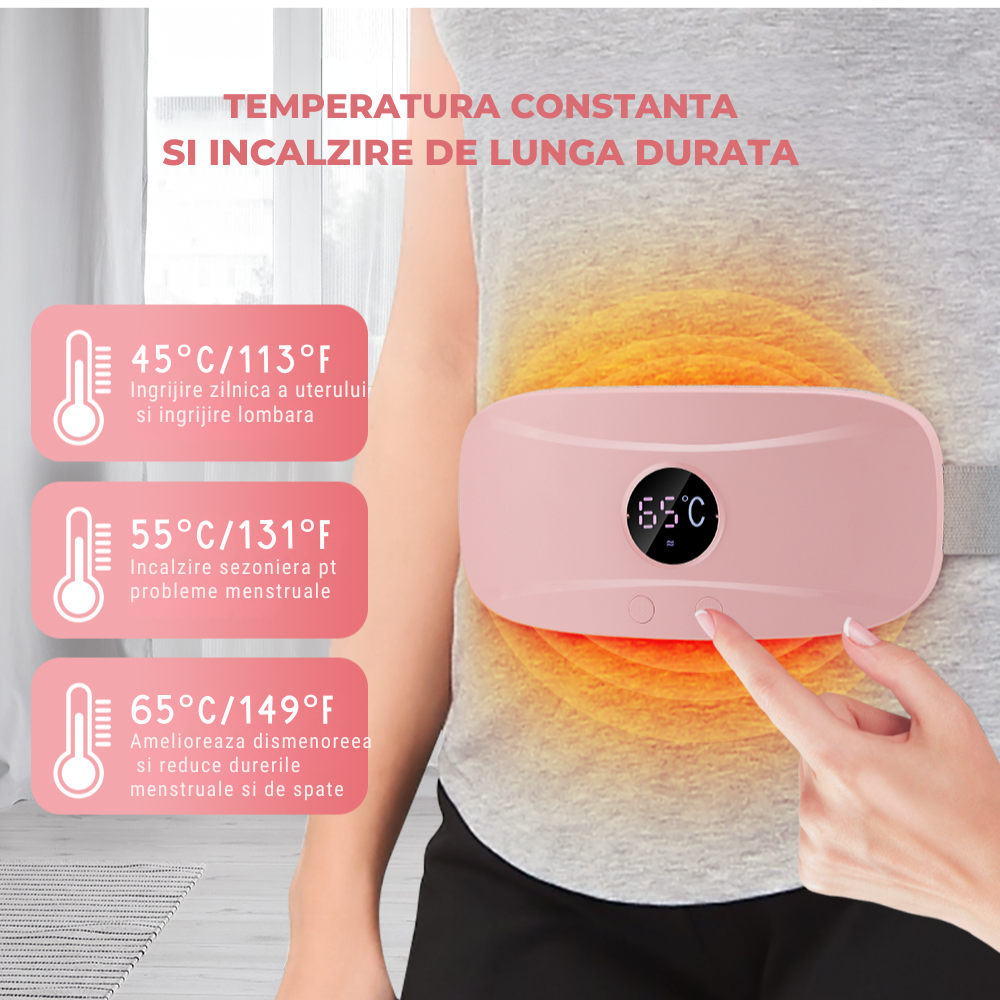 Centura Termică pentru Dureri Menstruale